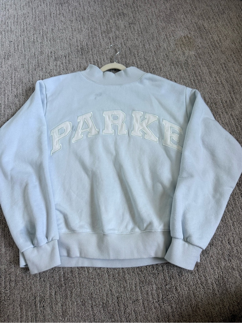 Parke Mockneck in Frosting, Size S/M